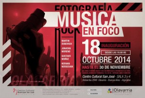 Afiche música en foco