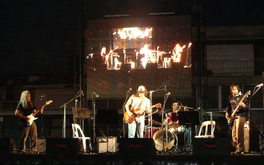 El estribo en el escenario