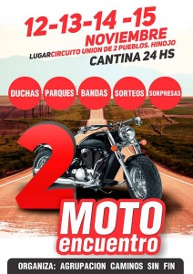 Moto encuentro hinojo