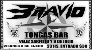Bravío tongas